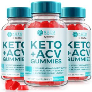 Keto Genesis gomitas Keto ACV paquete frontal