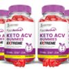 Paquete de 10 Fast Active Keto ACV Gummies con jugo de granada y remolacha