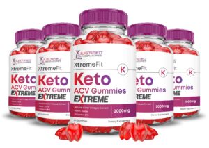 Gomitas Xtreme Fit Keto ACV 2000mg paquete de 5