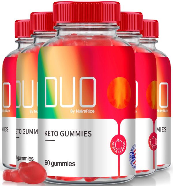 Paquete gomitas Duo Keto ACV 5 en 1 natural