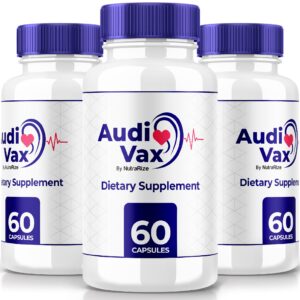 Audivax suplemento soporte auditivo 180 cápsulas paquete 3