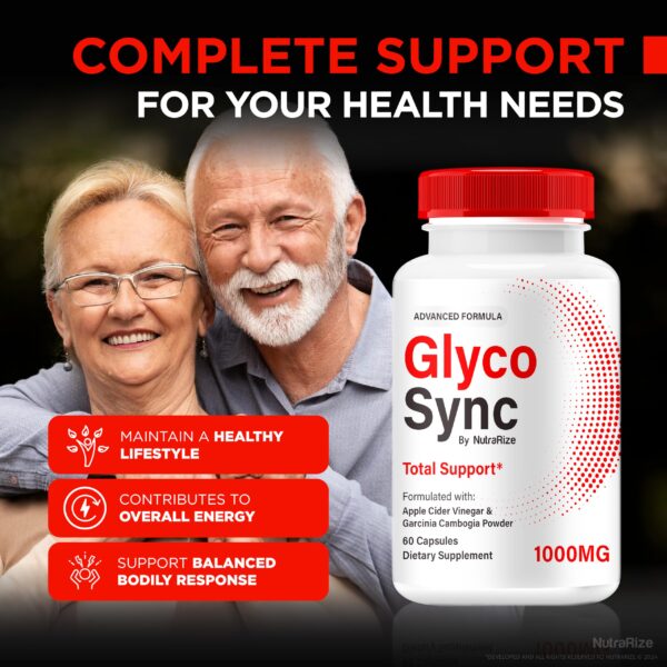 Glyco Sync cápsulas naturales para bienestar diario y energía