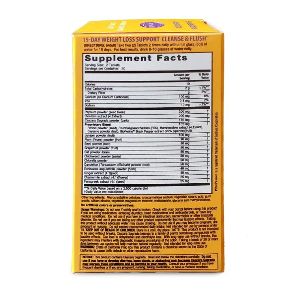 Tabletas Nature's Secret soporte para digestión y eliminación