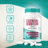 Ingredientes naturales en cápsulas Essential Blood Flow