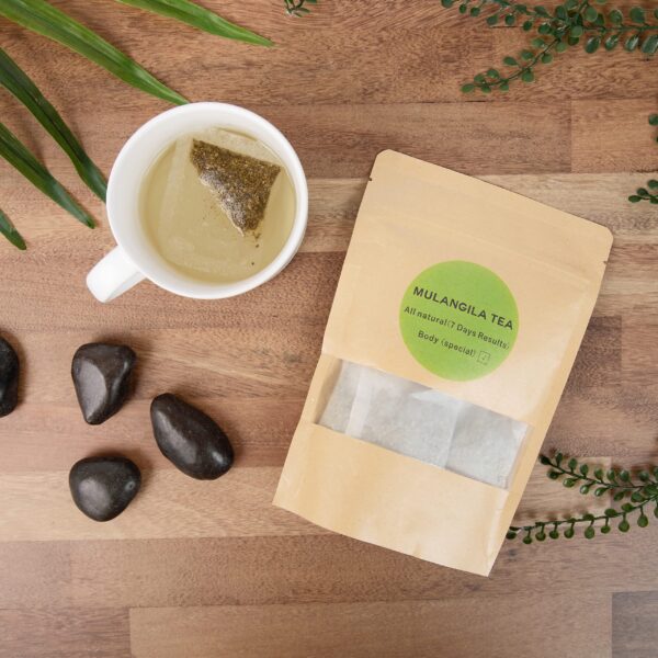 Ingredientes naturales del té herbal Naturally Slim para detox