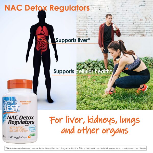 Mezcla para detoxificación con NAC selenio y molibdeno