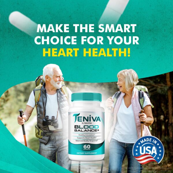 Teniva Blood Balance suplementos para energía y circulación diario