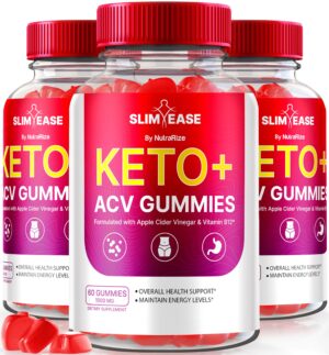 Version 1.0.0 Paquete de gomitas Slim Ease Keto ACV para pérdida de peso