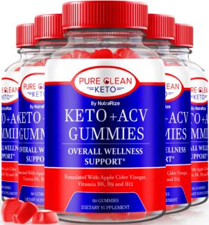 Paquete de gomitas Pure Clean Keto para pérdida de peso