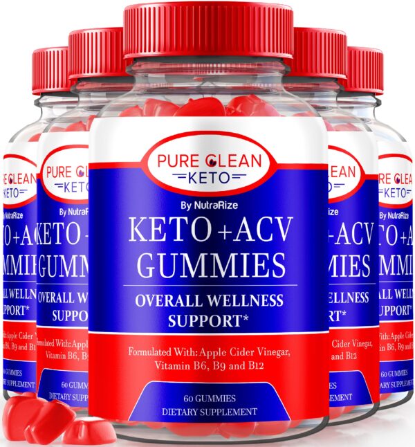 Paquete de gomitas Pure Clean Keto para pérdida de peso