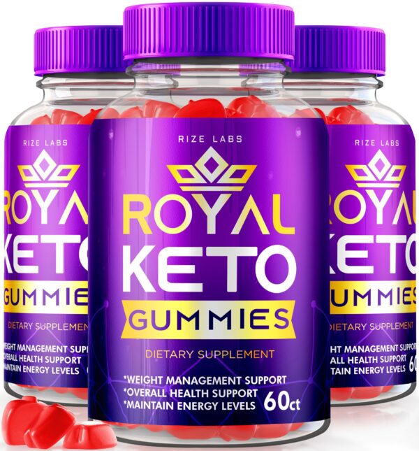 Gomitas orgánicas Royal Keto ACV para mujer y hombre