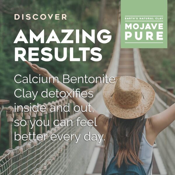 Envase arcilla bentonita grado farmacéutico 64oz