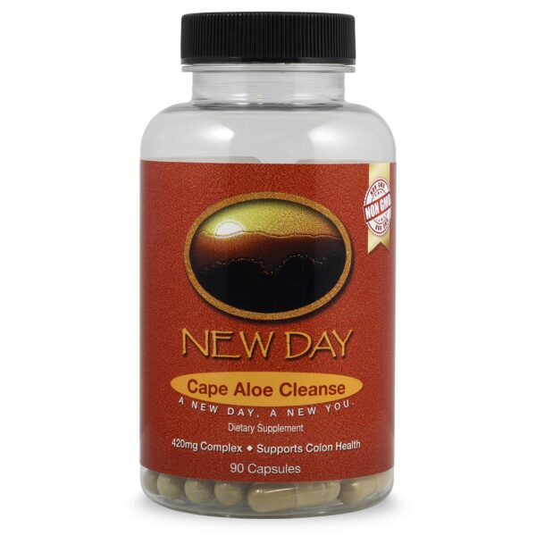 Frasco New Day Cape Aloe limpieza natural 15 días