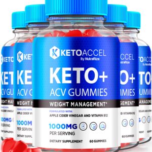 Gomitas Keto Accel ACV para pérdida de peso