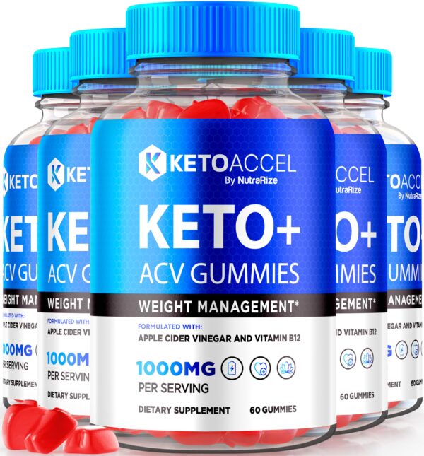Gomitas Keto Accel ACV para pérdida de peso
