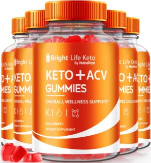 Paquete Bright Life Keto gomitas suplemento para adelgazar y energía