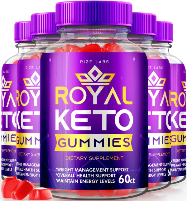 Envase gomitas Royal Keto ACV orgánicas 300 unidades