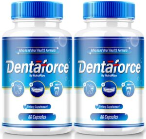 Dentaforce NutraRize cápsulas naturales para cuidado dental y encías