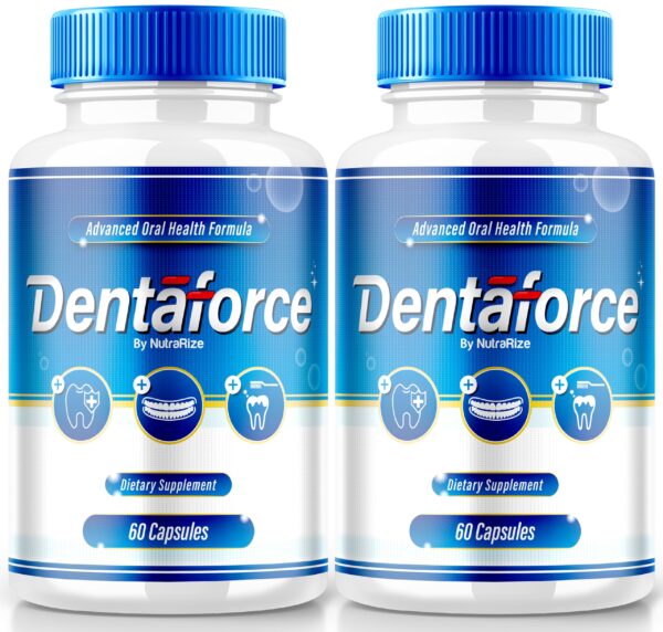 Dentaforce NutraRize cápsulas naturales para cuidado dental y encías