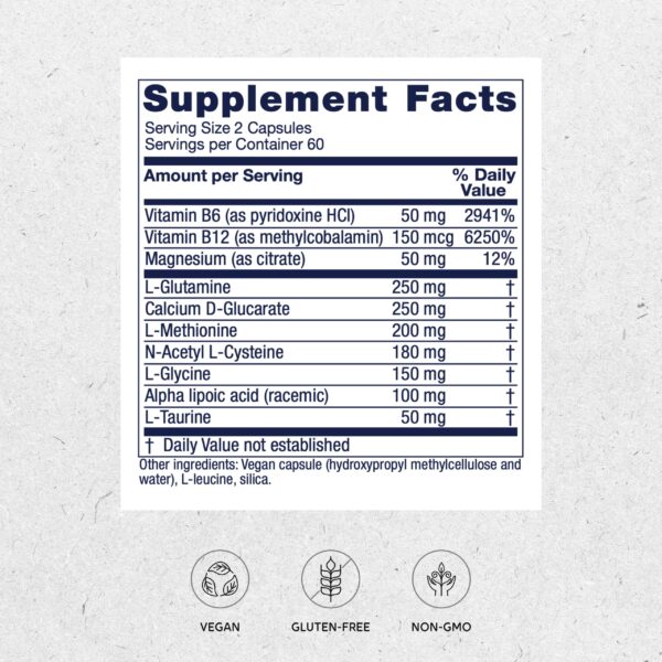 Frasco Vitanica Detox Hígado de 120 cápsulas