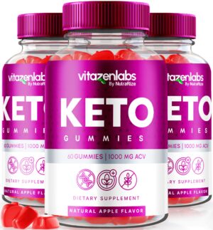 Paquete de 3 Vitazenlabs Keto Gummies 1000 mg