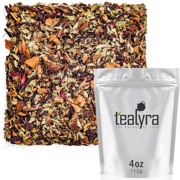 Té senna quick cleanse tealyra hoja suelta detox 112g