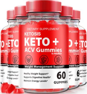Gomitas Ketosis Keto ACV paquete 5 para pérdida de peso