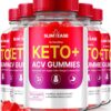 Paquete de gomitas Slim Ease Keto ACV para adelgazar