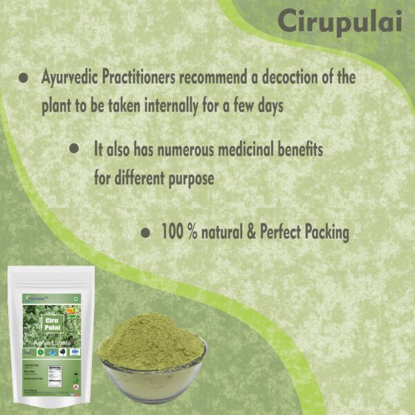 Version 1.0.0 Ayurveda polvo Aerva Lanata neotea suplemento herbales de calidad