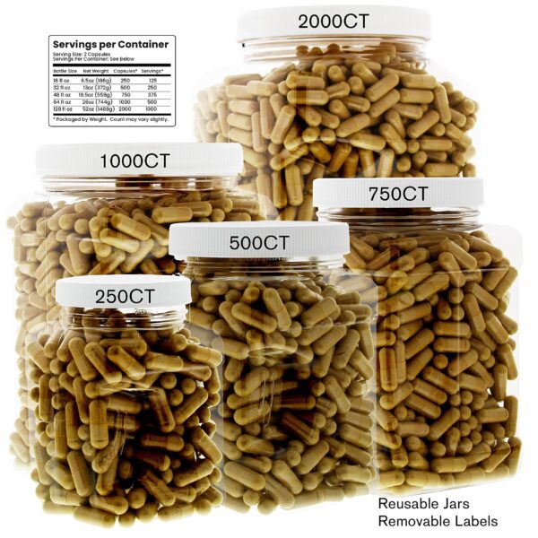 Cápsulas Colon Restore dentro del frasco