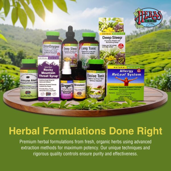 Herbal Essiac Tonic cápsulas para desintoxicación