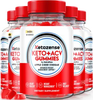 Version 1.0.0 Paquete 5 gomitas Ketozense Keto ACV para pérdida de peso