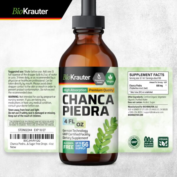 BIO KRAUTER fórmula para apoyo hígado y riñones natural