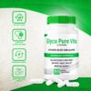 Vista lateral frasco Glyco Pure Vita NutraVibe