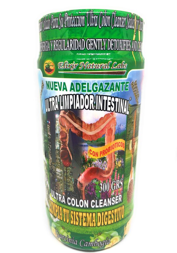 Ultra Limpiador Intestinal con fibra de piña y mezcla herbal