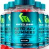 Paquete de gomitas KetoRain ACV NutraRize para pérdida de peso