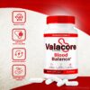 Frascos de suplementos Valacore para bienestar diario