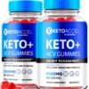 Paquete doble gomitas KetoAccel ACV para pérdida de peso