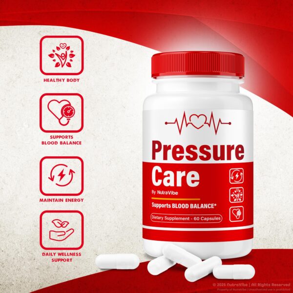 NutraVibe Pressure Care apoyo energía y flujo saludable