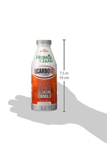 Version 1.0.0 Bebida Herbal Clean QCarbo mango con pajilla para limpieza