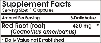 Version 1.0.0 Envase Red Root suplemento 200 cápsulas sin aditivos