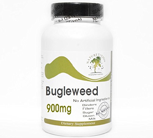 Botella de Bugleweed 900mg 180 cápsulas sin aditivos Naturetition