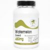 Frasco de cápsulas de semilla de sandía Naturetition 450mg