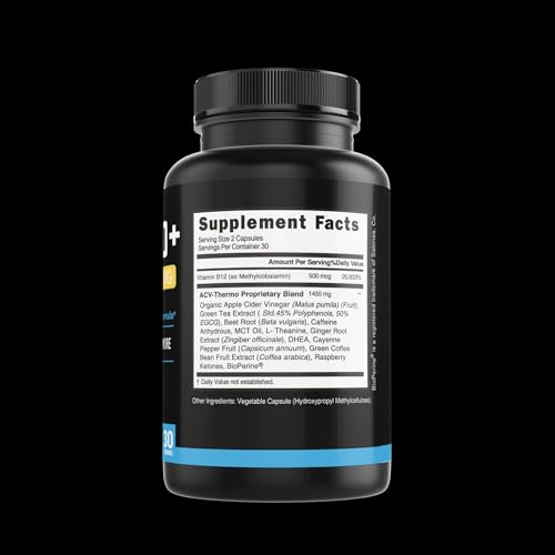 Cápsulas para adelgazar con vinagre de manzana para cetosis activa