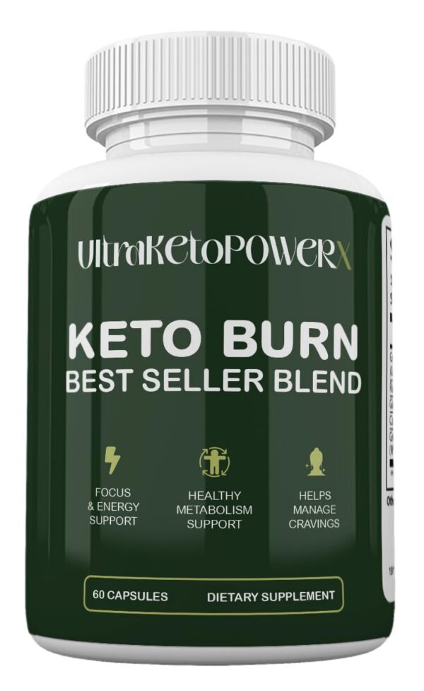 Frontal de Keto Power X cápsulas