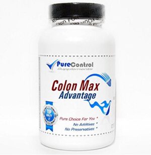 Colon Max Advantage cápsulas laxantes naturales para estreñimiento
