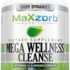 botella suplemento MaXzorb Nutrition Mega Wellness Cleanse 90 cápsulas