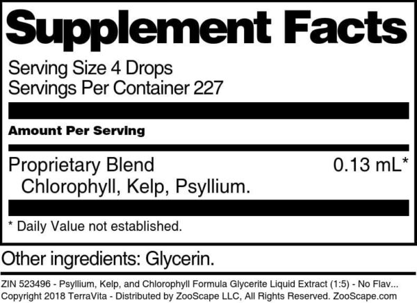 Terravita extracto líquido fórmula natural sin sabor 1 oz