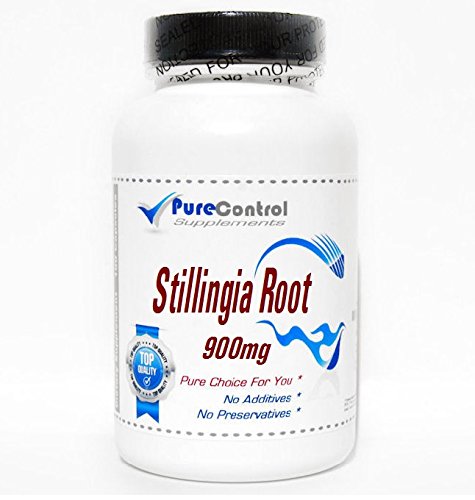Raíz de Stillingia suplemento en cápsulas puras 180 unidades