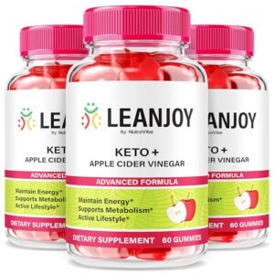 Version 1.0.0 Paquete gomitas LeanJoy Keto ACV apoyo corporal